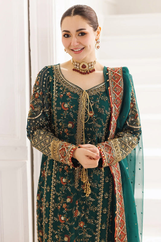 Charizma Dastan-e-Jashan Luxury Chiffon Unstitched 3Pc Suit DJ5-01