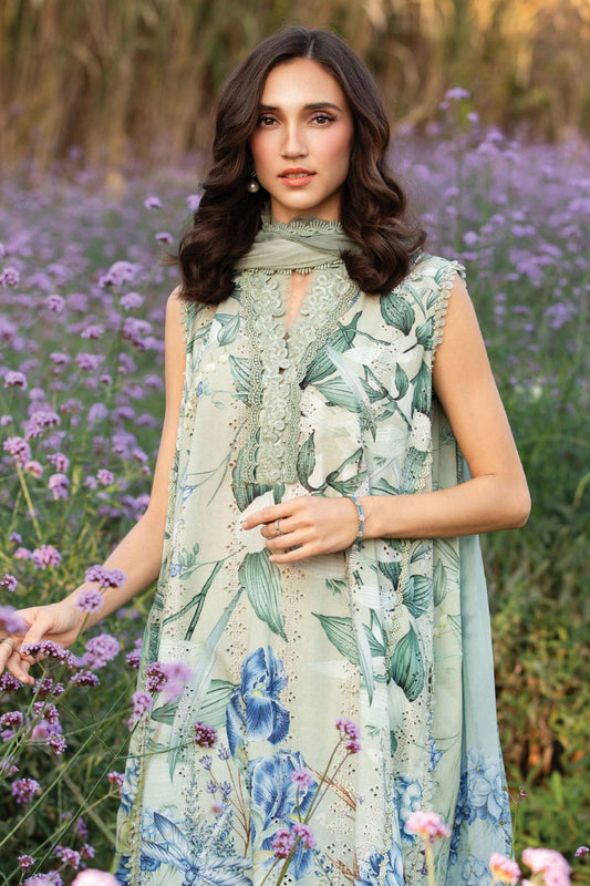 Maria B Unstitched 3 Piece Spring Summer Collection'2025-02-B