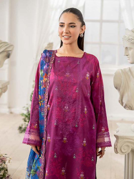 RANG E GULZAR 3-Piece Unstitched Digital Printed Lawn Suit