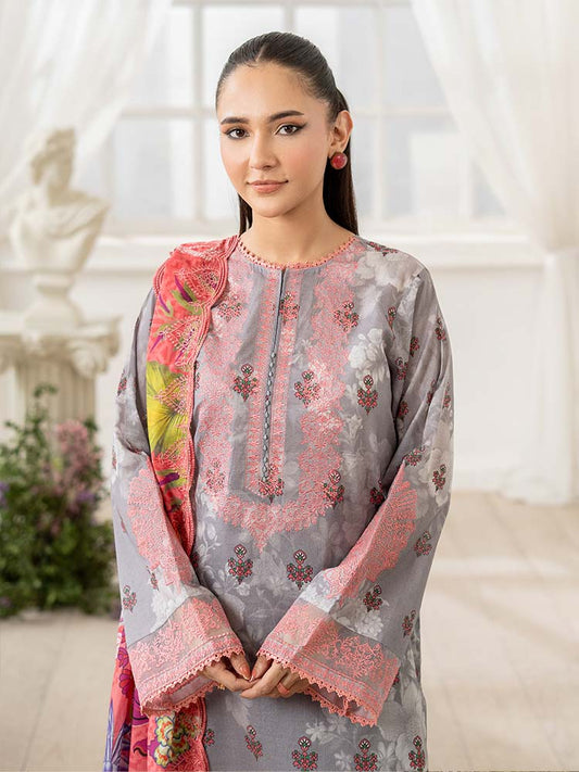 RANG E GULZAR 3-Piece Unstitched Digital Printed Lawn Suit