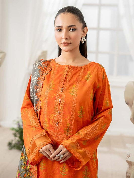 RANG E GULZAR 3-Piece Unstitched Digital Printed Lawn Suit