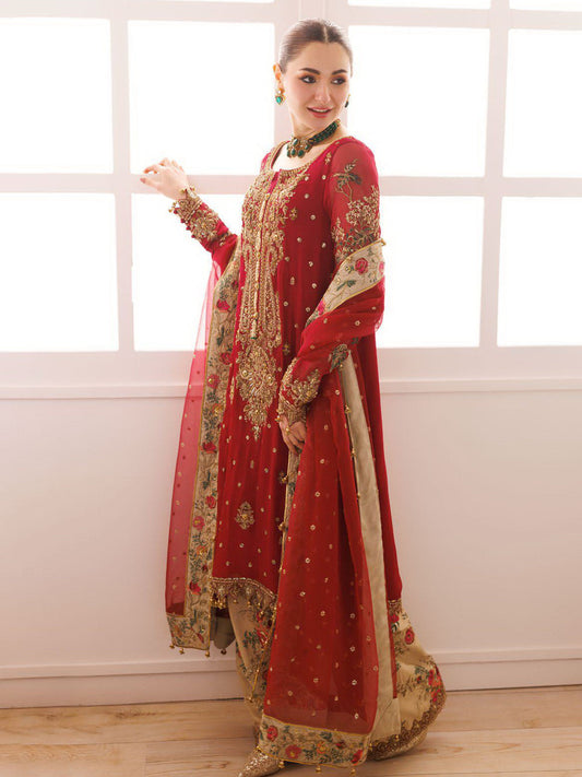 Charizma Dastan-e-Jashan Luxury Chiffon Unstitched 3Pc Suit DJ5-05