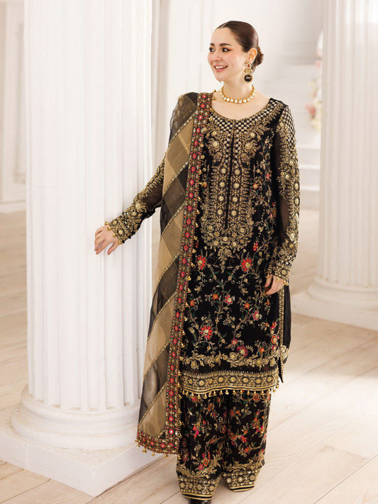 Charizma Dastan-e-Jashan Luxury Chiffon Unstitched 3Pc Suit DJ5-03