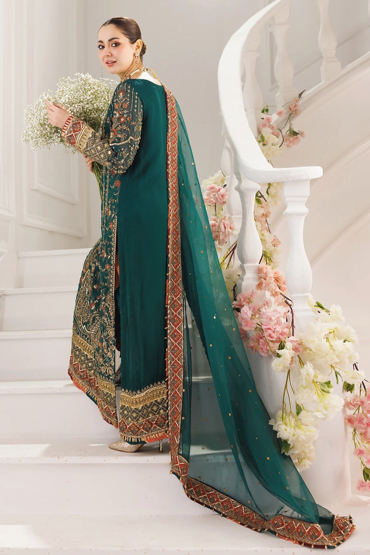 Charizma Dastan-e-Jashan Luxury Chiffon Unstitched 3Pc Suit DJ5-01