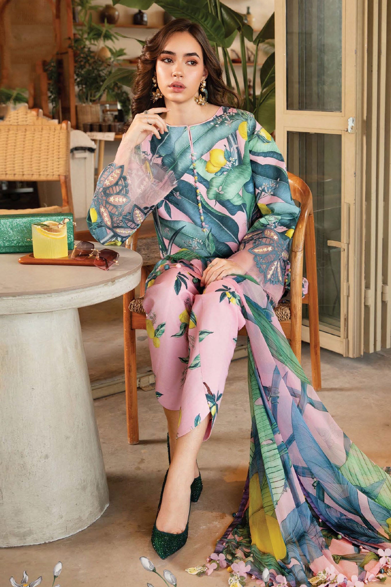 Maria B Unstitched 3 Piece