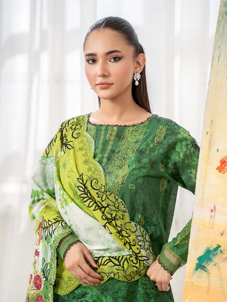 RANG E GULZAR 3-Piece Unstitched Digital Printed Lawn Suit