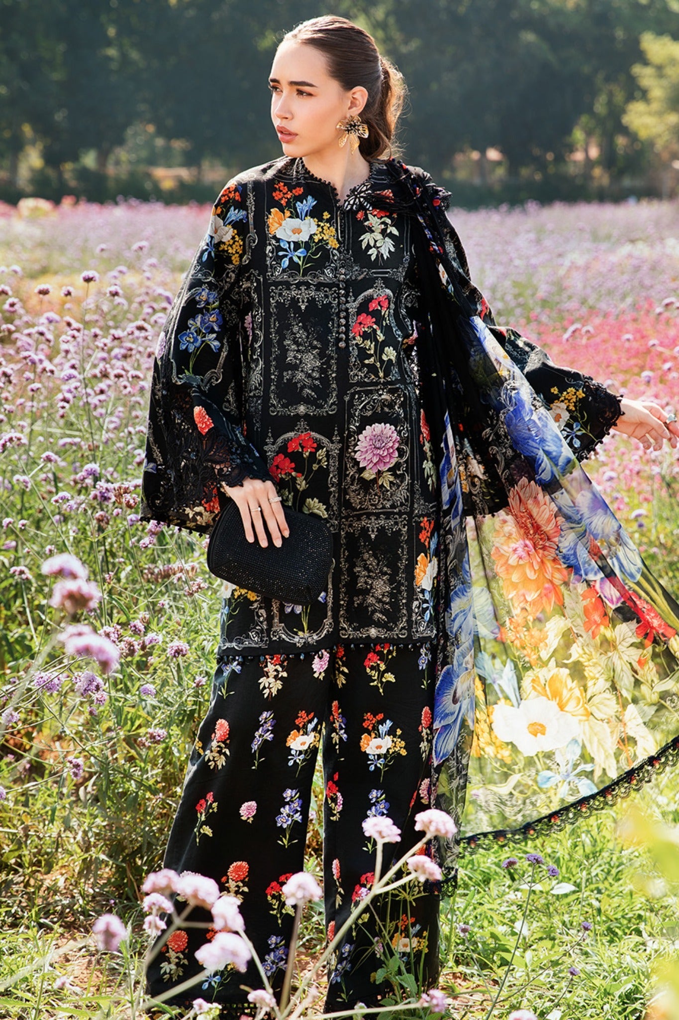 Maria B Unstitched 3 Piece