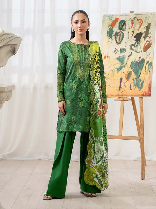 RANG E GULZAR 3-Piece Unstitched Digital Printed Lawn Suit