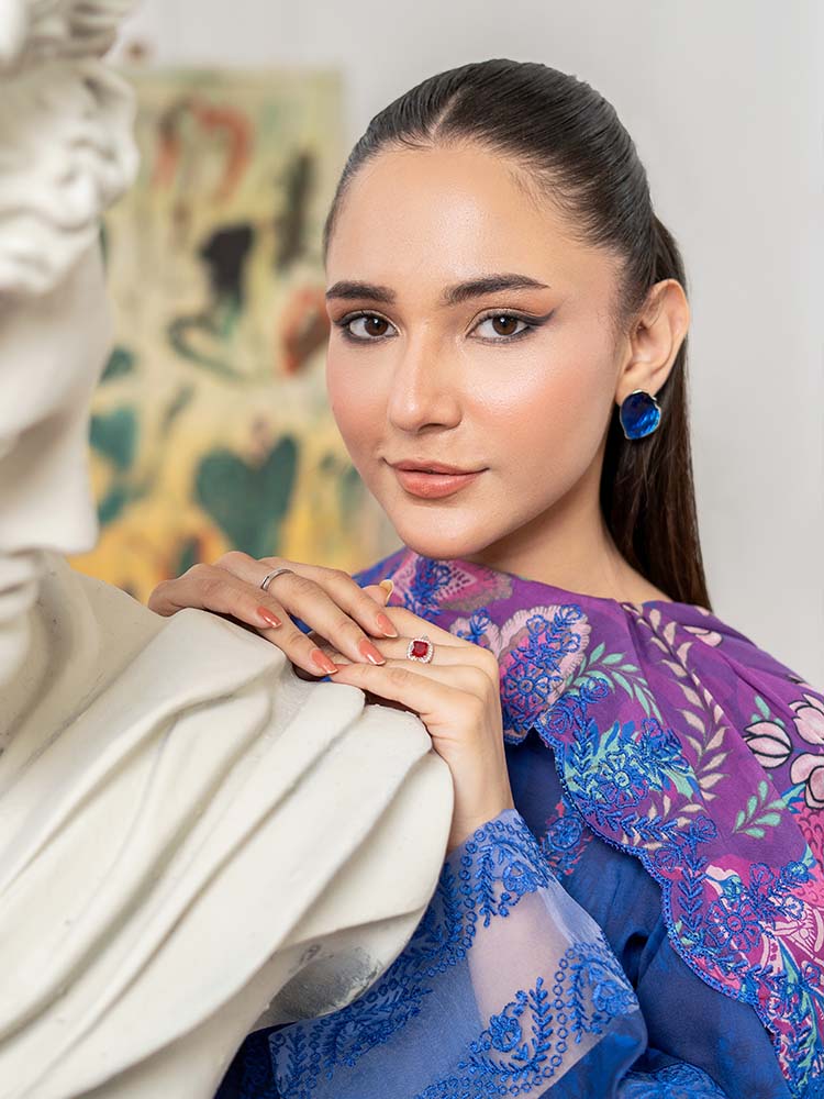 RANG E GULZAR 3-Piece Unstitched Digital Printed Lawn Suit