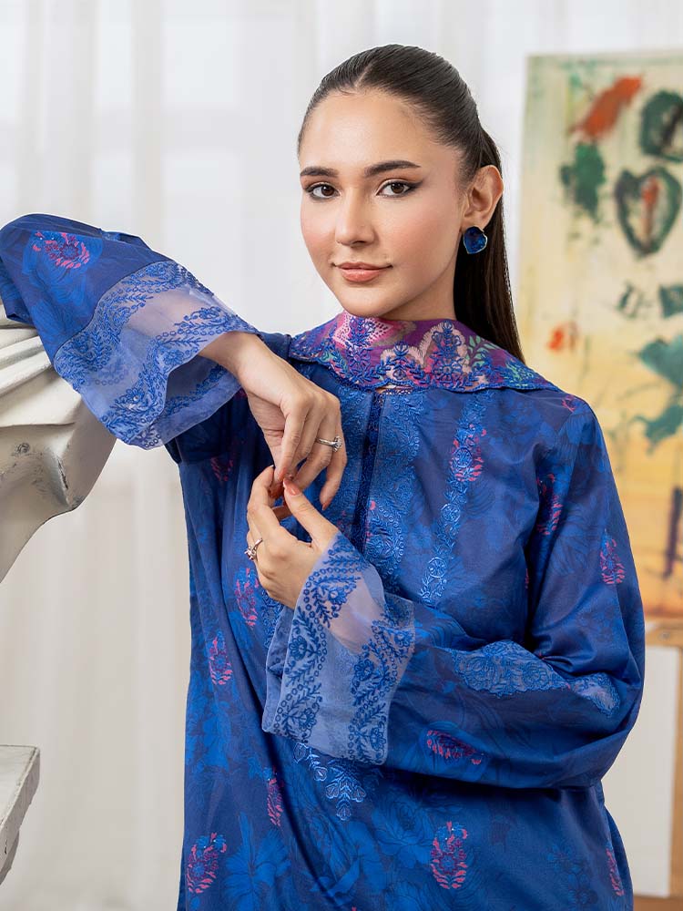 RANG E GULZAR 3-Piece Unstitched Digital Printed Lawn Suit