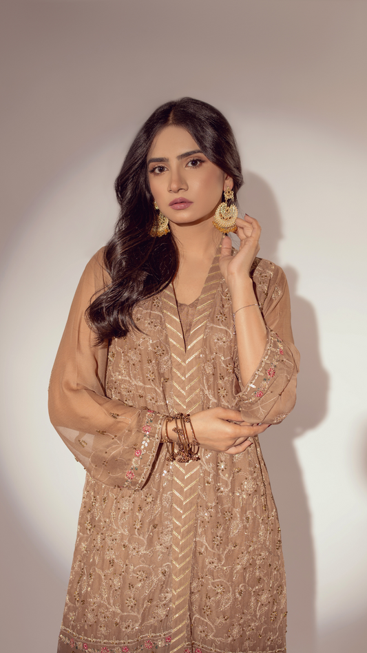 Republic Women's 05 Sarsarana Brown 3-Piece Dress