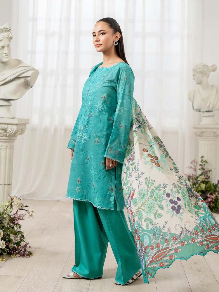RANG E GULZAR 3-Piece Unstitched Digital Printed Lawn Suit