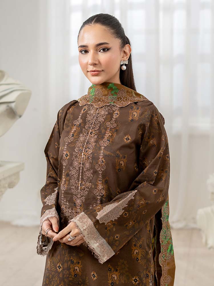 RANG E GULZAR 3-Piece Unstitched Digital Printed Lawn Suit