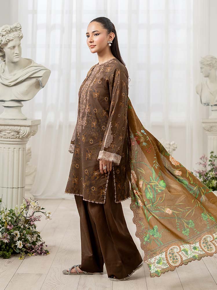 RANG E GULZAR 3-Piece Unstitched Digital Printed Lawn Suit