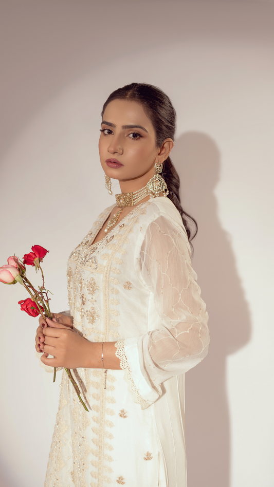 Republic Women's 10 Zamzama White 3-Piece Dress