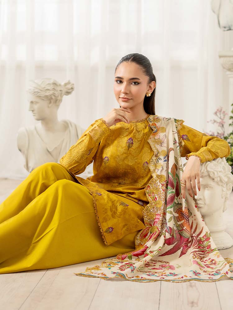 RANG E GULZAR 3-Piece Unstitched Digital Printed Lawn Suit