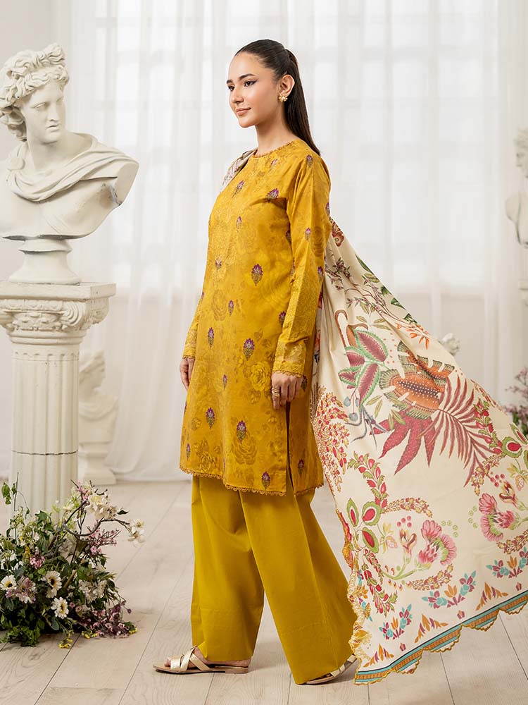 RANG E GULZAR 3-Piece Unstitched Digital Printed Lawn Suit