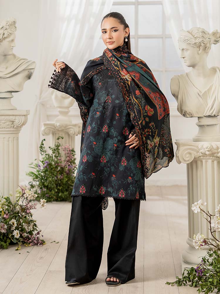 RANG E GULZAR 3-Piece Unstitched Digital Printed Lawn Suit