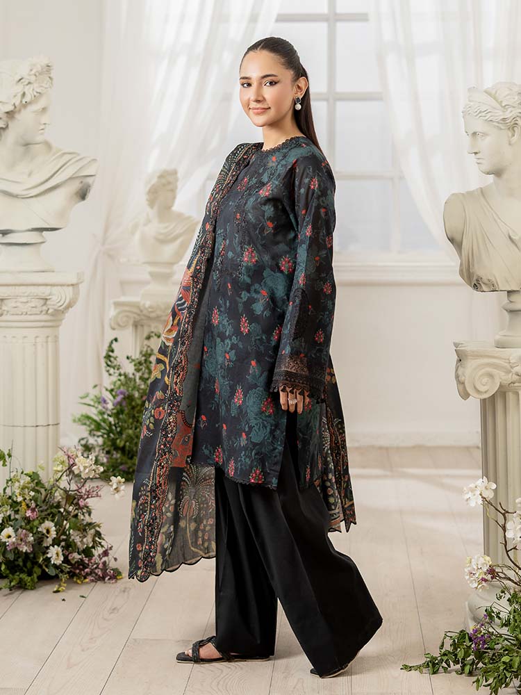 RANG E GULZAR 3-Piece Unstitched Digital Printed Lawn Suit