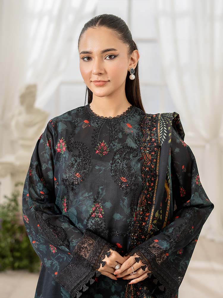 RANG E GULZAR 3-Piece Unstitched Digital Printed Lawn Suit