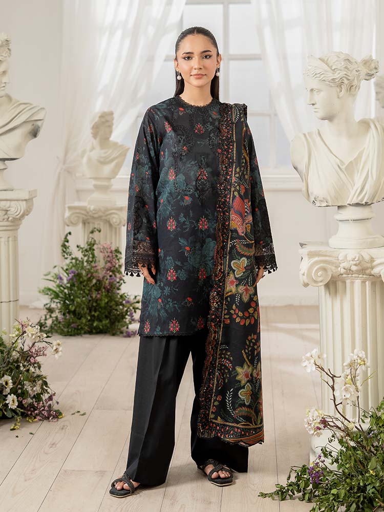 RANG E GULZAR 3-Piece Unstitched Digital Printed Lawn Suit