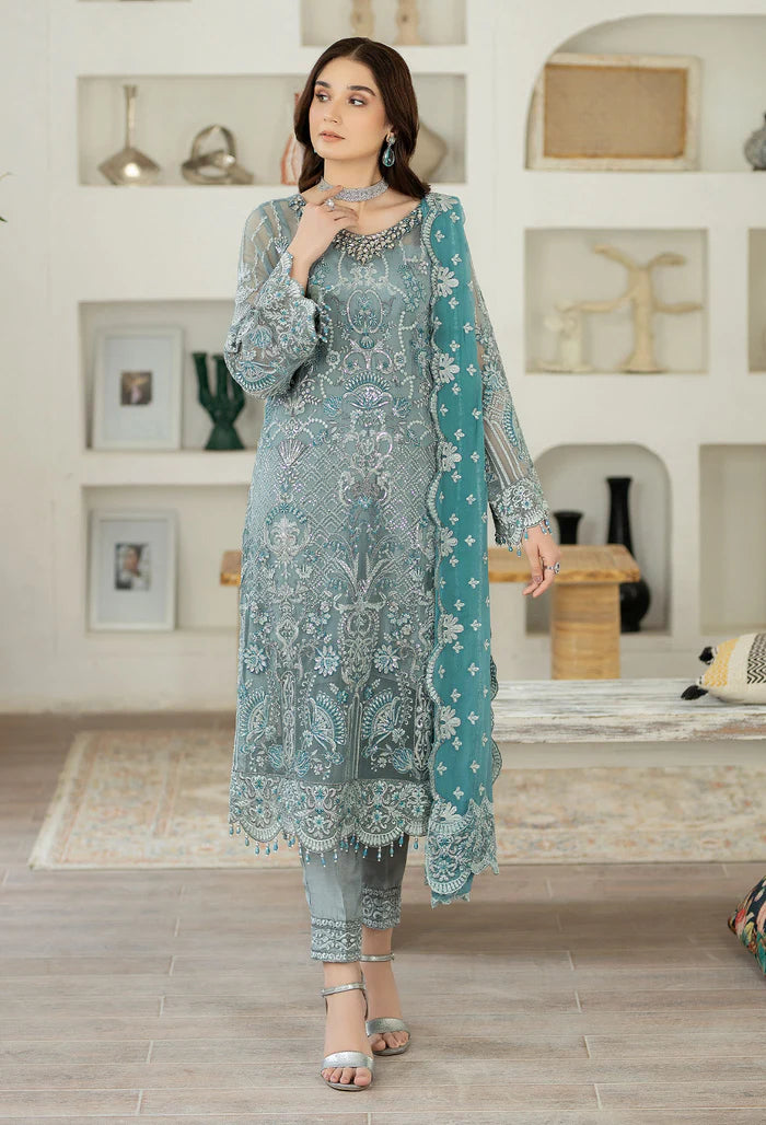 Adan's Libas Marguerite Formal Chiffon Collection – D-5295