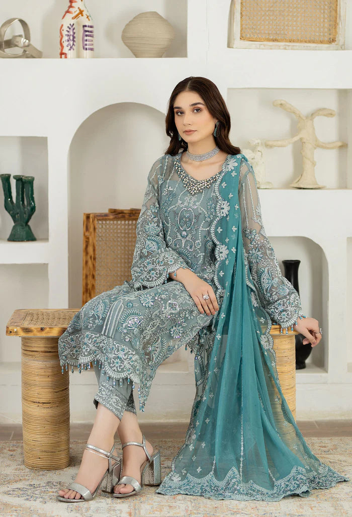 Adan's Libas Marguerite Formal Chiffon Collection – D-5295