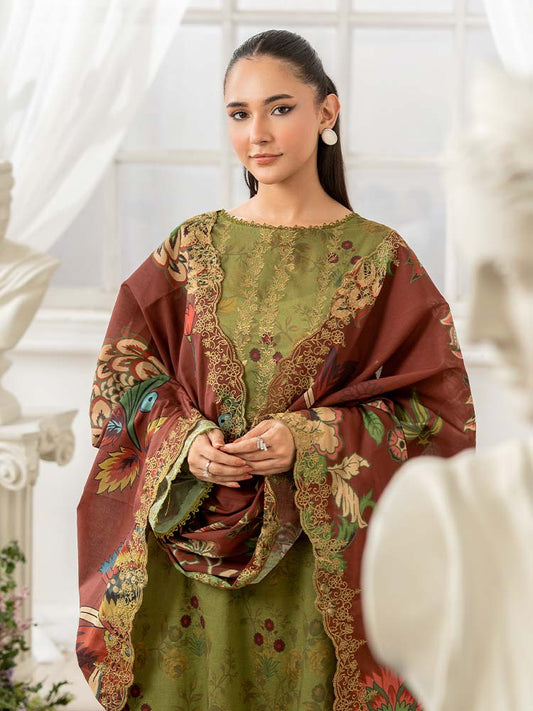 RANG E GULZAR 3-Piece Unstitched Digital Printed Lawn Suit