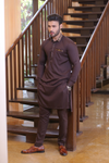 ER 696 Brown Kurta