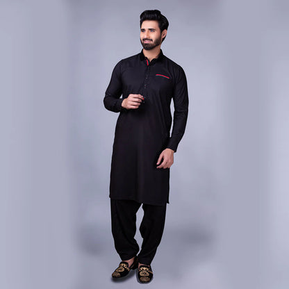 ER 230 Men Black Kameez Pajama