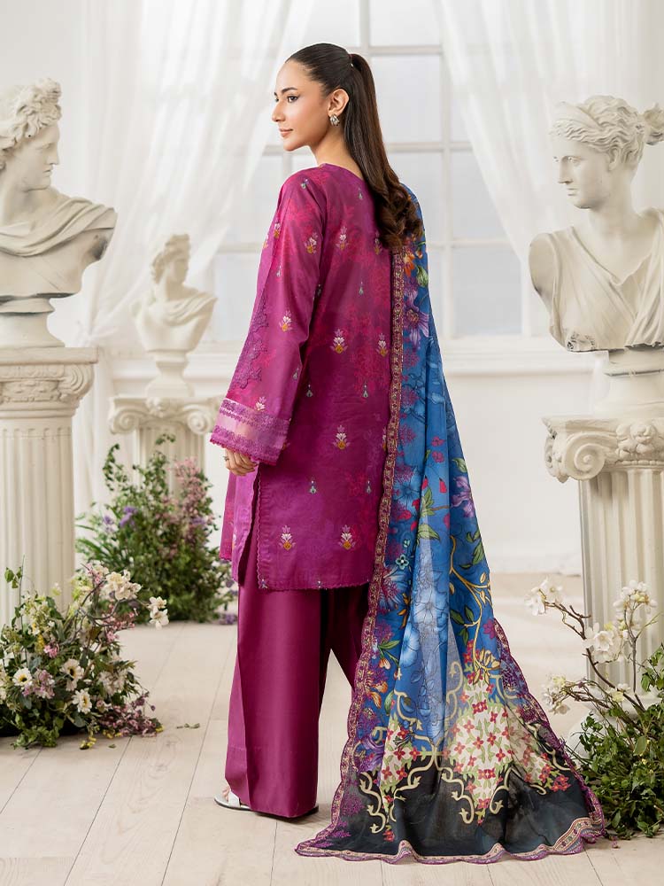 RANG E GULZAR 3-Piece Unstitched Digital Printed Lawn Suit