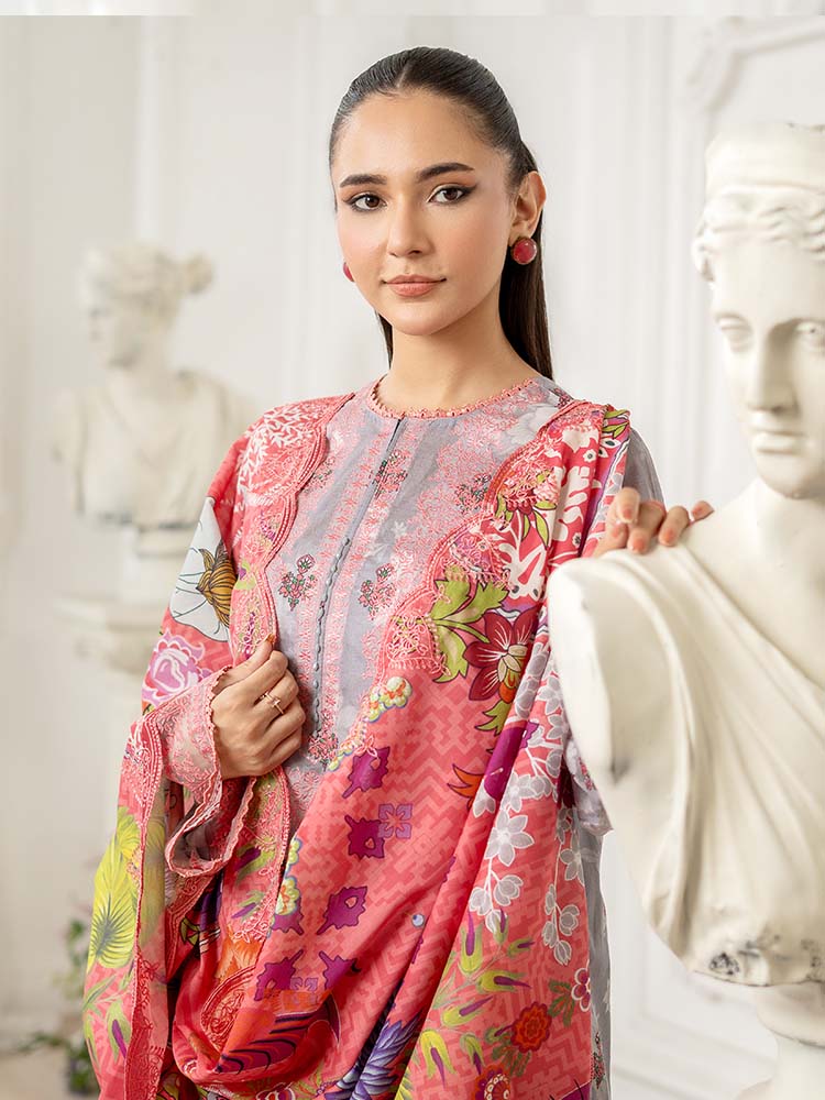 RANG E GULZAR 3-Piece Unstitched Digital Printed Lawn Suit