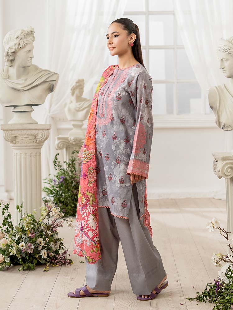 RANG E GULZAR 3-Piece Unstitched Digital Printed Lawn Suit