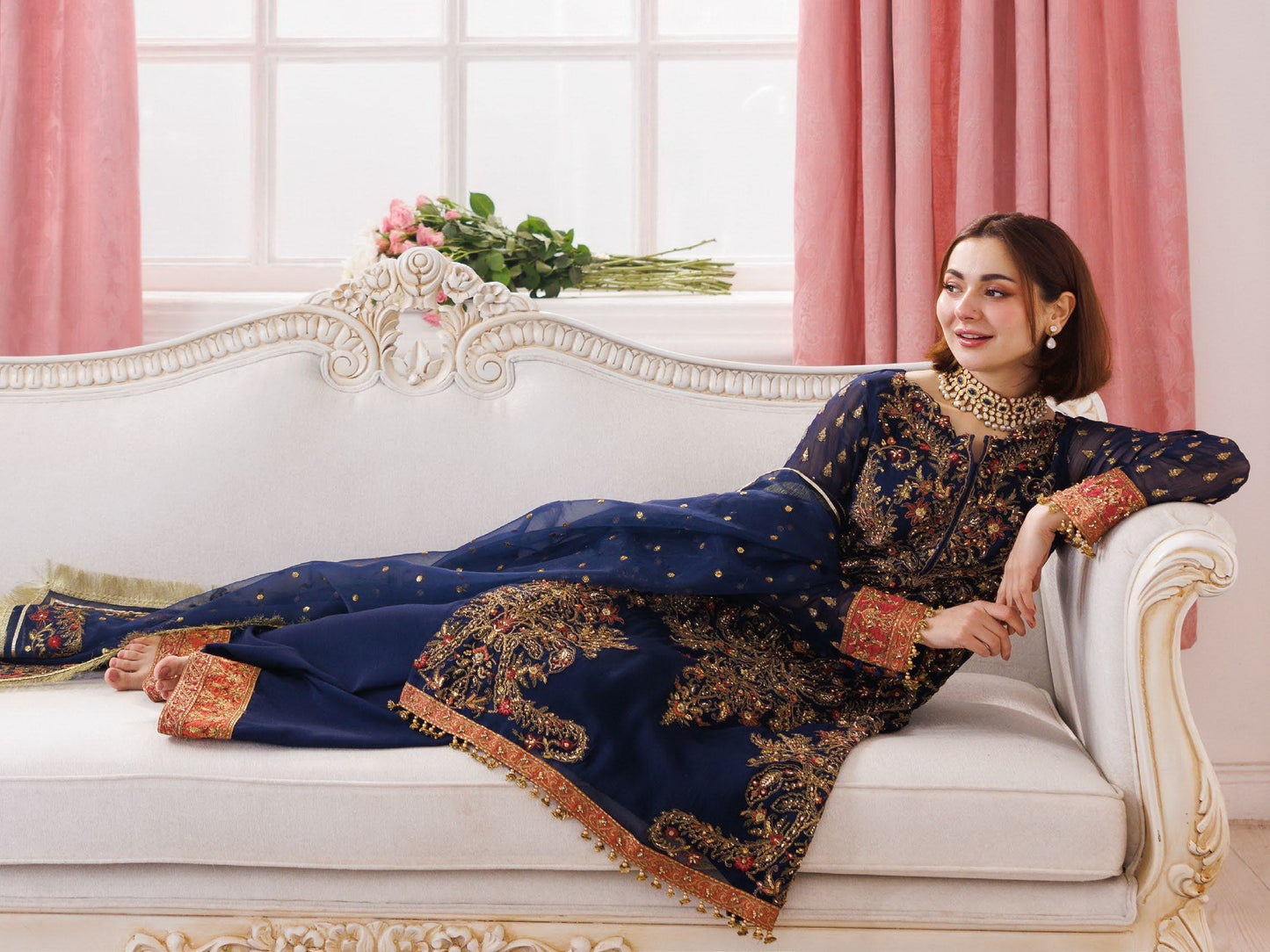 Charizma Dastan-e-Jashan Luxury Chiffon Unstitched 3Pc Suit DJ5-07
