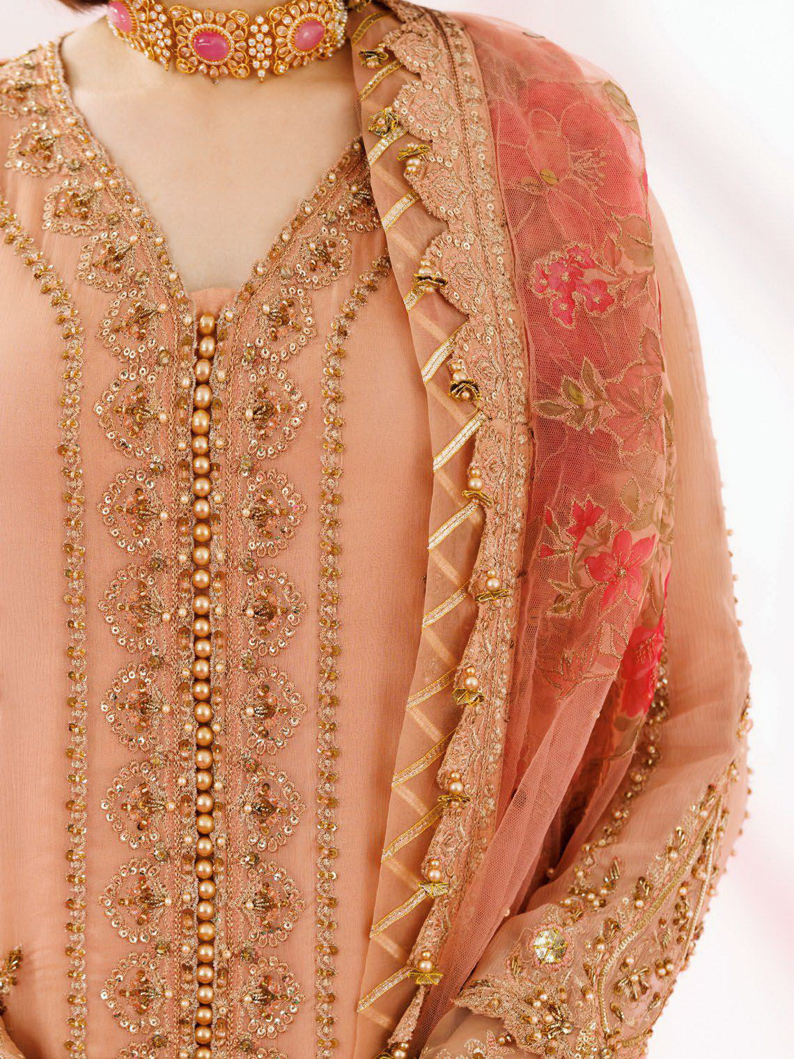 Charizma Dastan-e-Jashan Luxury Chiffon Unstitched 3Pc Suit DJ5-02