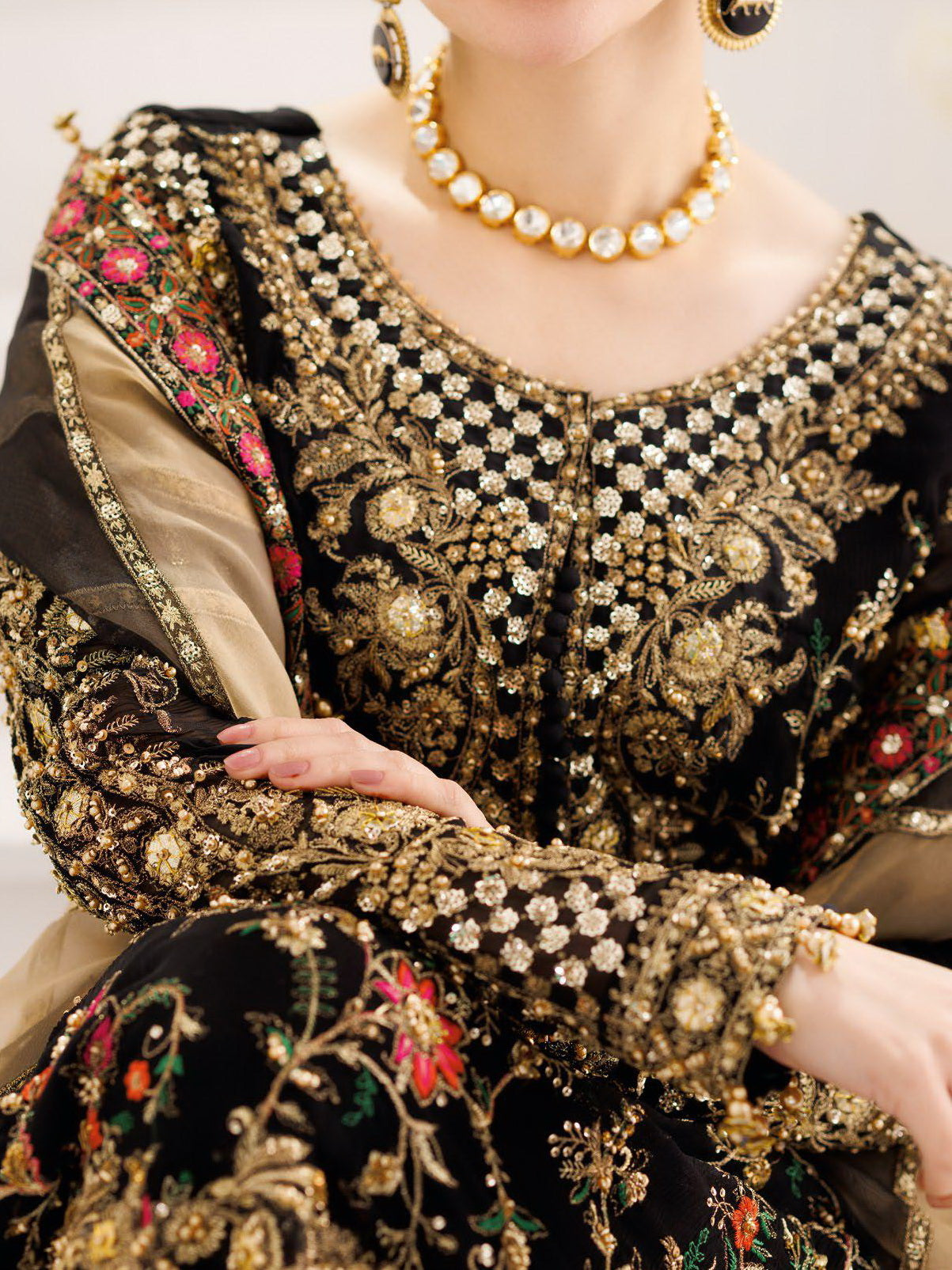 Charizma Dastan-e-Jashan Luxury Chiffon Unstitched 3Pc Suit DJ5-03