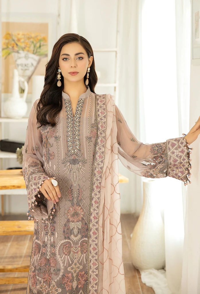 Adan's Libas Marguerite Formal Chiffon Collection – D-5291